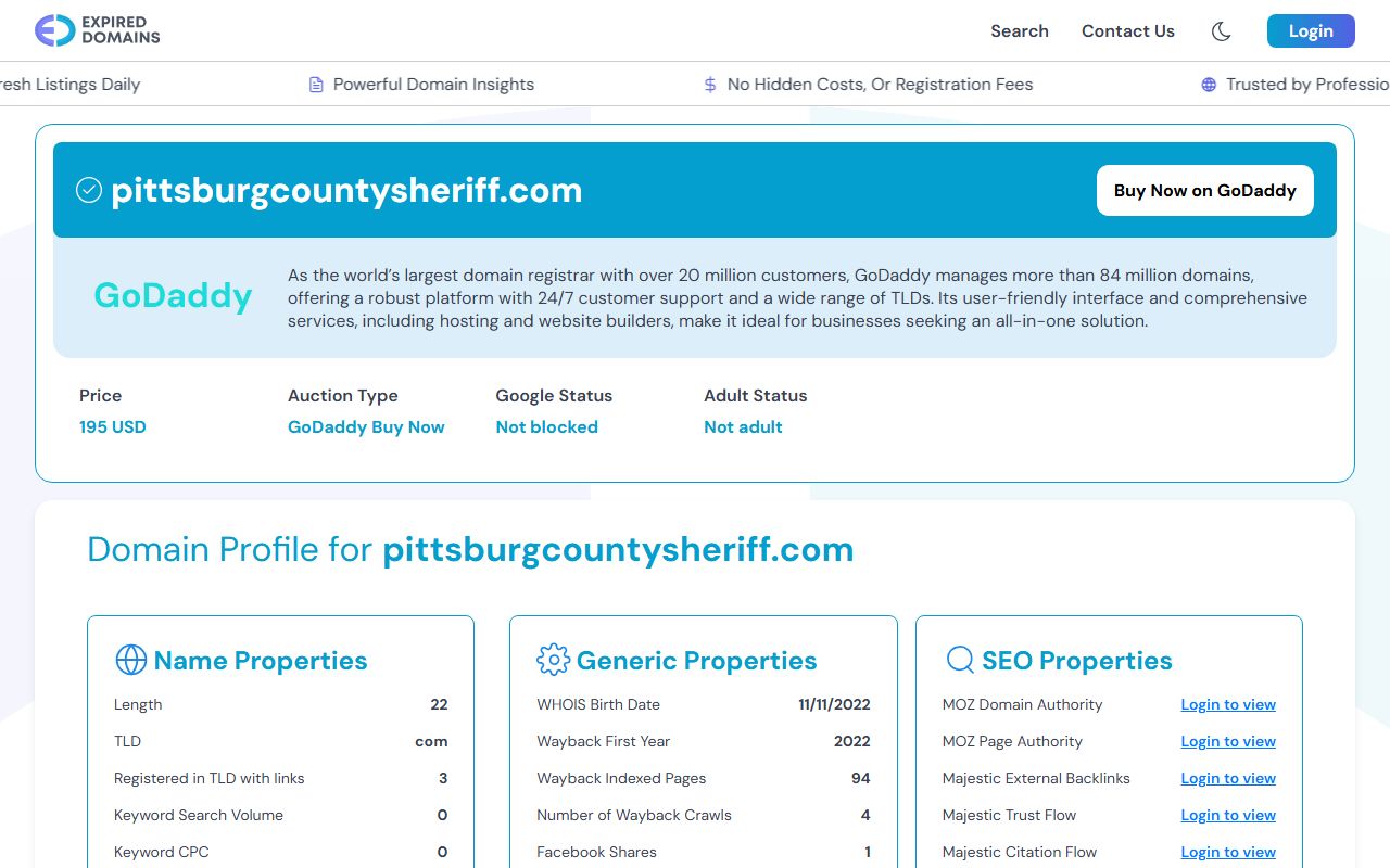 Pittsburg County 72 hour booking Sheriff's Office website